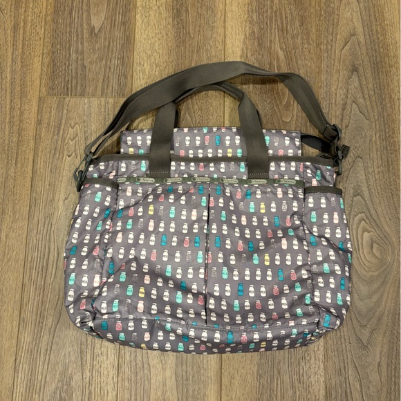 Lesportsac Handbags - LeSportsac Milk Bottle Diaper Bag